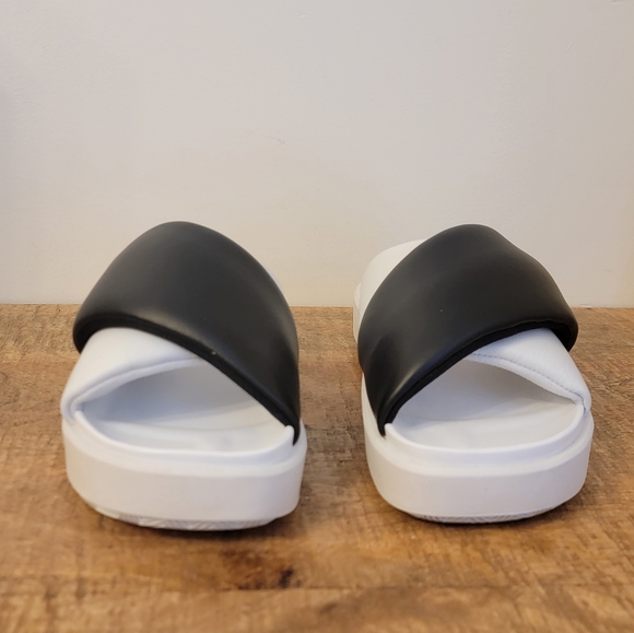 Women's Size 9 Jordan Sophia Slide Slippers 'Black/Off White' (DO8863-100) - Picture 11 of 16